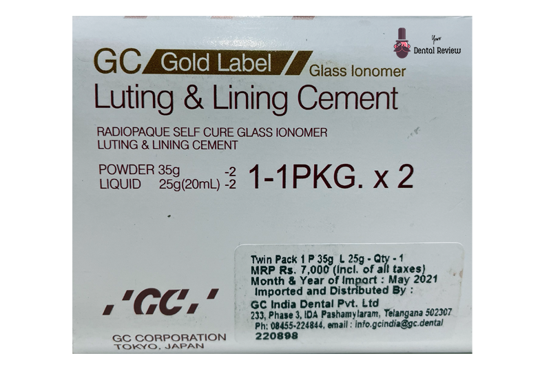 GC Glass Ionomer Luting & Lining Cement (GIC)