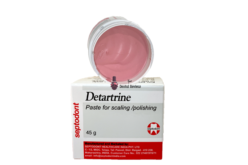 Detartrine polishing paste box