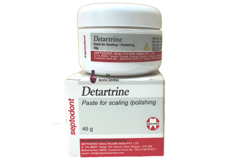 Detartrine polishing paste